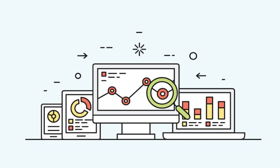 Multiple Screens with data points