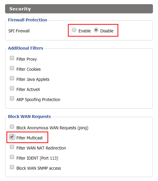 How to set up a repeater bridge with DD-WRT – Firewall Settings Setup