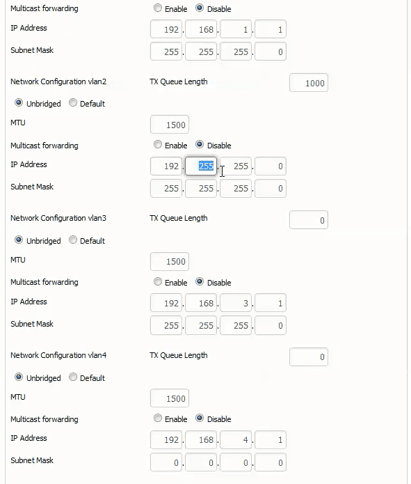 How To Configure a DD-WRT VLAN Setup – How to Create a Subnet for Each VLAN Port Under Port Setup