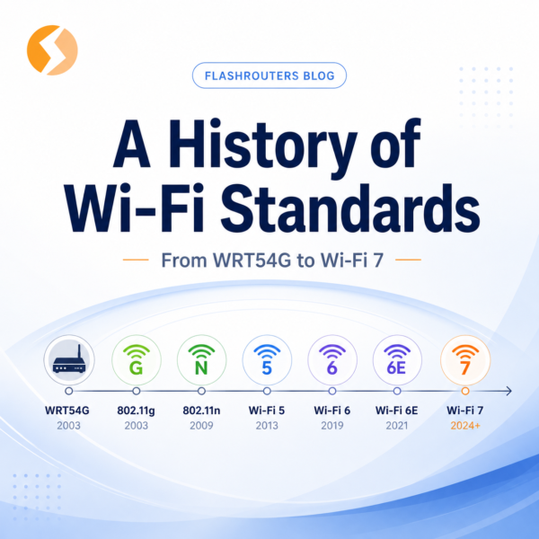 Wireless Standards Explained: From the WRT54G Era to Wi-Fi 7 (Updated)