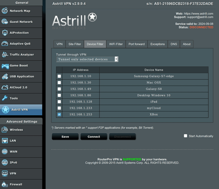 Vpn Three Routers Optimize VPN for China - Asus Merlin Routers + AstrillVPN Applet