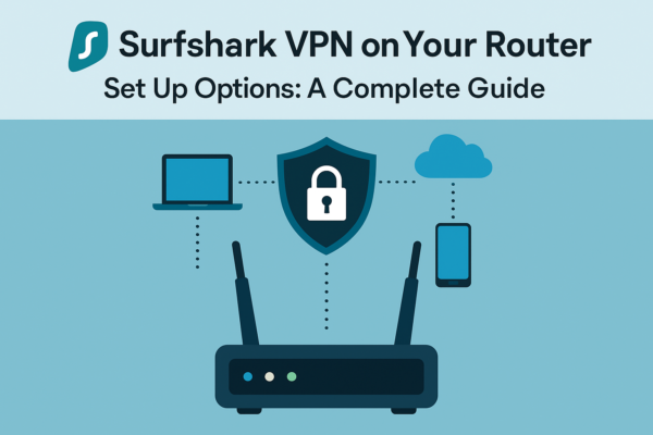 Surfshark VPN Router Setup Guide – FlashRouters WiFi 7 VPN routers with secure browsing, streaming, and gaming protection 