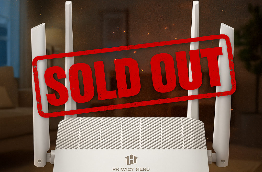 Privacy Hero 2 VPN Router: VPN Security Sold Out in 30 Days With FlashRouters