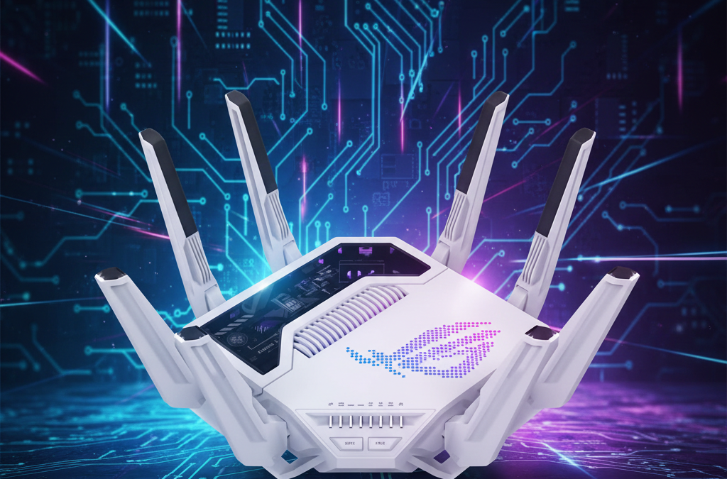 ASUS ROG Rapture GT-BE19000AI Wi-Fi 7 FlashRouter