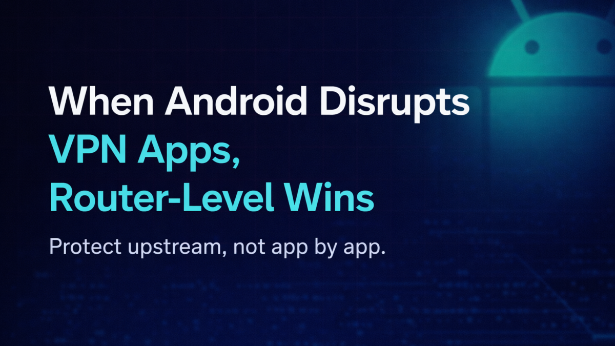 Android’s VPN Bug Is Google’s Problem — Here’s How to Stop Waiting for a Fix