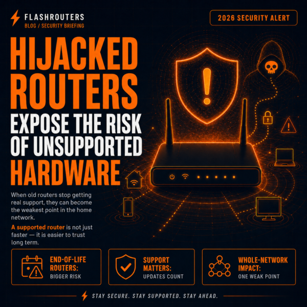 End-of-Life Router Security Risk: What Hijacked Routers Reveal