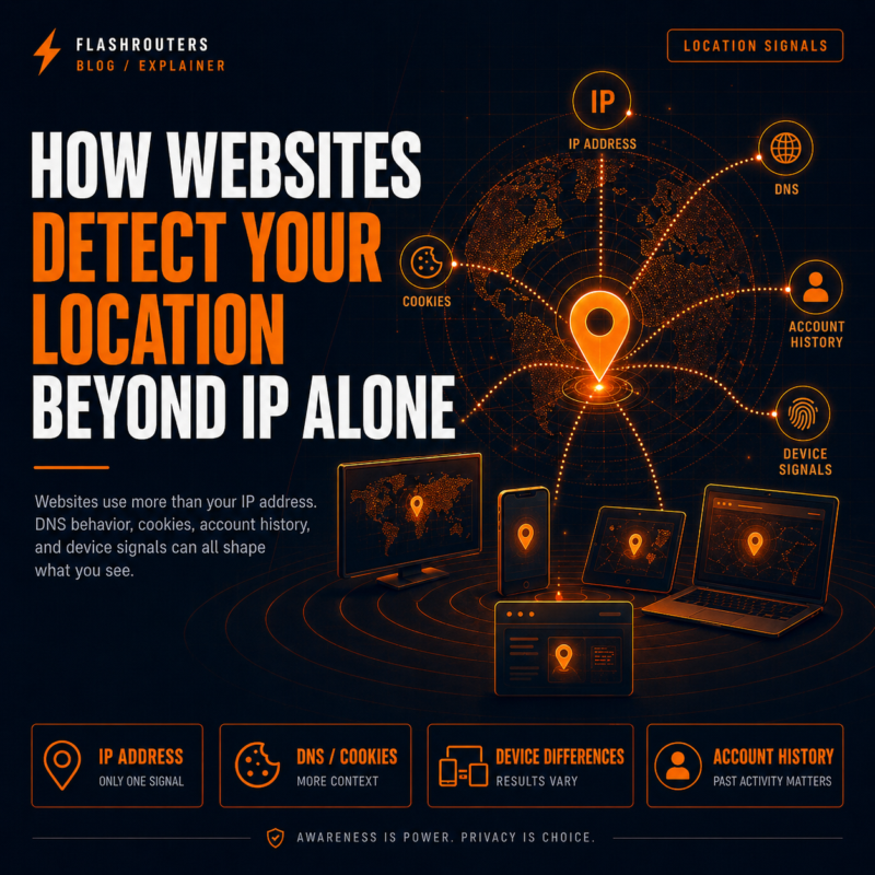 How Websites Detect Your Location Beyond IP Alone