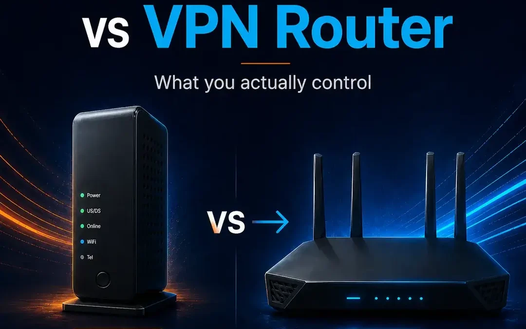 Comcast Xfinity Router vs VPN Router: What You Actually Control