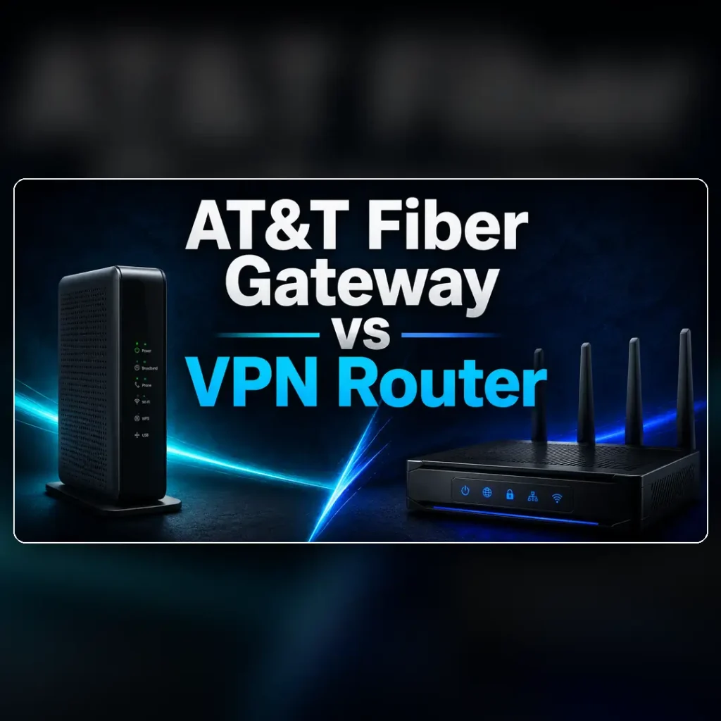 AT&T Fiber Gateway vs VPN Router: Best Setup